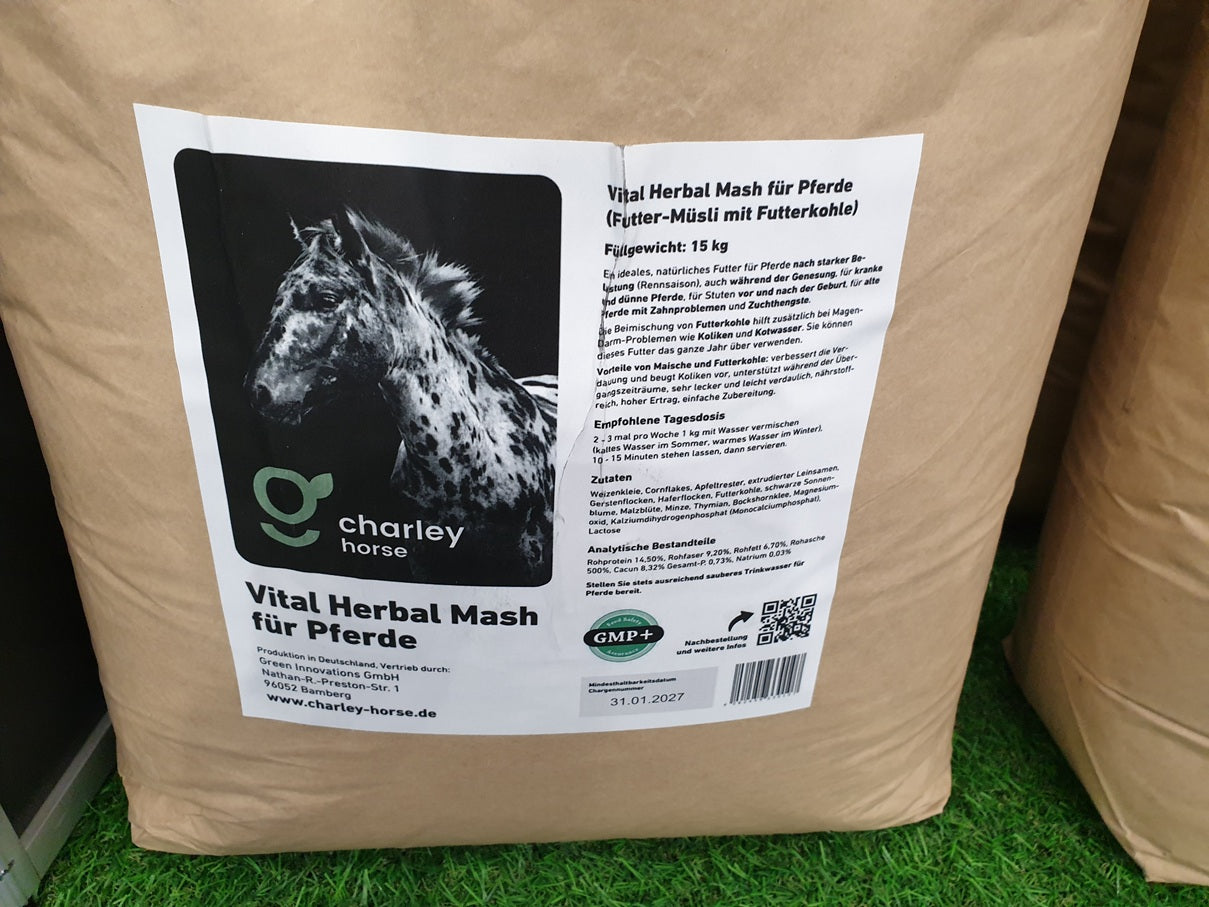Charley Horse | Vital Herbal Mash für Pferde